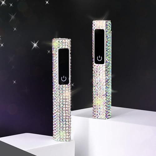 GAOY Handheld UV Light for Gel Nails, Mini Nail Lamp, Portable Cordless Rechargeable, Fast Curing, Diamond - Image 1