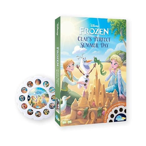 Moonlite Storytime - Disney's Frozen Olaf’s Perfect Summer Day Storytime Disc - A Magical Read - Projector Sold Separately - Digital Story w/ Sound FX - Learning Gifts for Kids Ages 1 Year & Up - Image 1