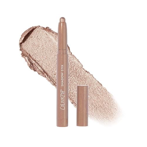 ColourPop Shadow Stix - Cream Eyeshadow Stick with Long-Lasting Color - Multi-Use Cream Makeup with a Built-In Sharpener & Precise Tip for Easy Application - Socialite (0.05 oz) - Image 1