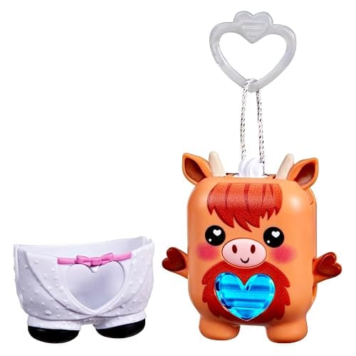 NANO-MALS Cowbert The Highland Cow, Electronic Pet Cow Toy, 70+ Responses, Interactive Fidget Toys for Girls & Boys, Kids Christmas Stocking Stuffer Gifts, Ages 5+ - Image 1