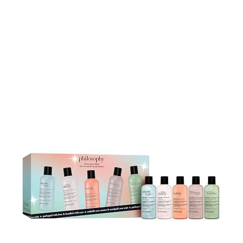 philosophy scent-sational hydrating bath & shower gels - efficiently cleanses, soothes & comforts dry skin - vegan & cruelty free formula - Image 1