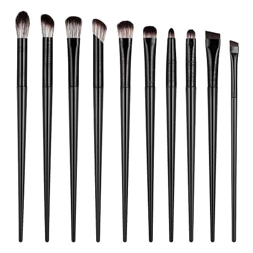 10 Pcs Eyeshadow Brush Eye Makeup Brushes Set Professional Blending Eyeshadows Makeup Brush Precision Makeups Brushes for Eyeshadow Eyebrows Eyeliner Blending - Image 1