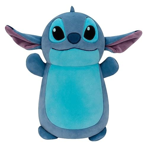 Squishmallows Disney Original 10-Inch Stitch HugMees - Medium-Sized Ultrasoft Official Jazwares Plush - Image 1