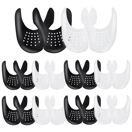YOLOPARK 10 Pairs Creases Protector for Shoe Sneakers:AF1s,Dunks and More, Anti Creases Protector for Men's 7.5-13 Women's 5-9 - Image 1