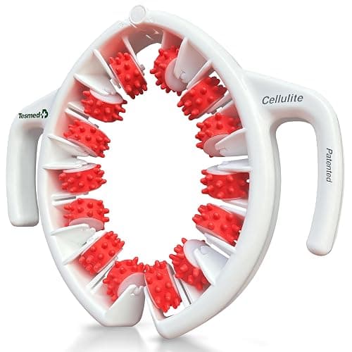 TESMED Cellulite Manual Massager : Made in Italy, Patented with Converging & Diverging Roller Technology. Anti Cellulite Roller for Thighs and Buttock - Image 1