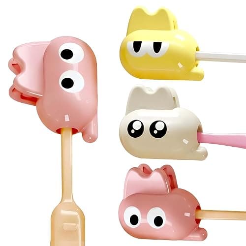 3-Pack Toothbrush Covers – Cute Travel Toothbrush Holder Set for Kids & Adults – Universal Tooth Brush Holder for Bathroom, Protective Tooth Brush Cover Cap Fits Most Manual & Electric Toothbrushes - Image 1