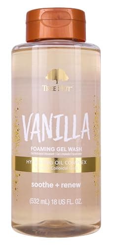 Tree Hut Vanilla Foaming Gel Wash, Moisturizing & Hydrating Body Wash with Shea Butter, Gently Cleanses for Soft, Fresh & Radiant Skin, Holiday Gift & Stocking Stuffer, 18 fl oz - Image 1