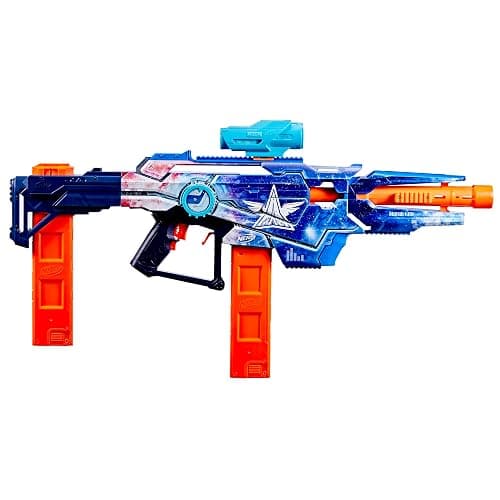 Nerf Loadout Galactic Commander Motorized Blaster, 3 Firing Modes, 3 Attachment Accessories, 48 Nerf N1 Darts, Kids Toys & Gifts, Ages 8+ - Image 1