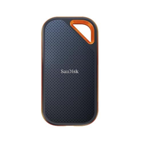 SanDisk 1TB Extreme PRO Portable SSD - Up to 2000MB/s - USB-C, USB 3.2 Gen 2x2, IP65 Water and Dust Resistance, Updated Firmware - External Solid State Drive - SDSSDE81-1T00-G25 - Image 1