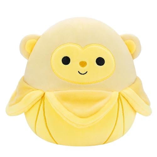 Squishmallows Original 8-Inch Pierogi Banana Monkey - Official Jazwares Plush - Image 1