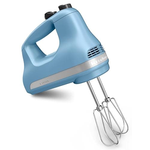 KitchenAid 5-Speed Ultra Power Hand Mixer - KHM512, Velvet Blue - Image 1