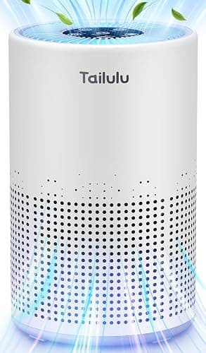 Air Purifiers for Bedroom Home Pets 800 Ft², Tailulu H13 True HEPA Air Filter Portable Air Purifier with 12dB Sleep Mode, Speed Control, Timer, Quiet Air Cleaner For Odor Dust Smoke Pollen AP050 - Image 1