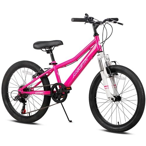 AVASTA Govet 20'' Kids Mountain Bike for 6-12 Years Old Boys Girls with Suspension Fork, 6 Speeds Drivetrain, Multiple Colors - Image 1