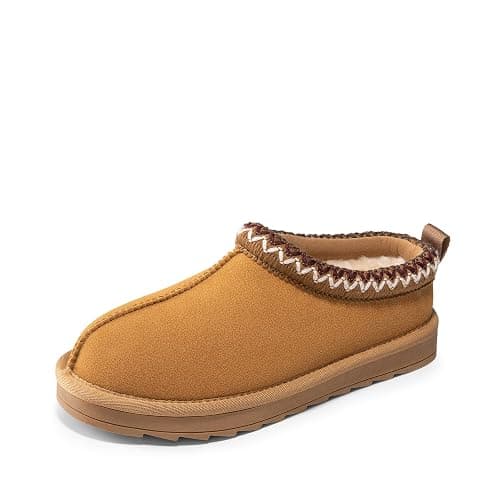 DREAM PAIRS Girls Boys Slippers Kids House Fuzzy Indoor Outdoor FuzzyEasy Kid's Slip-on Slipper for Little Kid Big Kid - Image 1