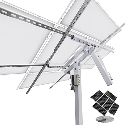 ECO-WORTHY Solar Panel Dual Axis Tracking System (Increase 40% Power) with Tracker Controller, Complete Solar Tracker Kit, Ideal for Different Solar Panels, for Yard/Farm/Field - Image 1