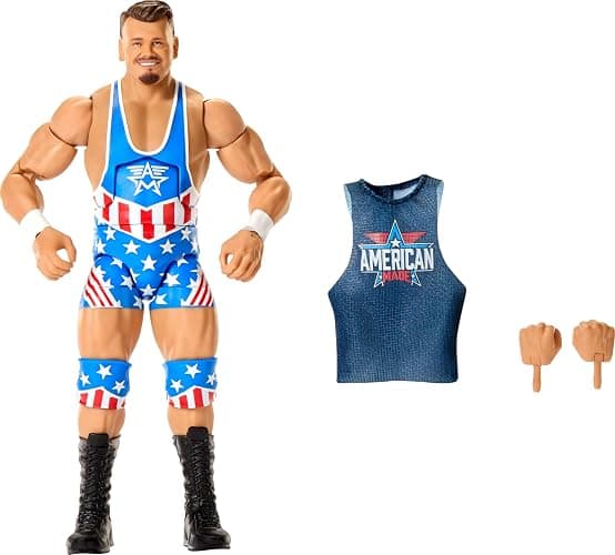 Mattel WWE Elite Action Figure & Accessories, Series #118 Set, 6-inch Collectible Brutus Creed with 25 Articulation Points & Swappable Hands - Image 1
