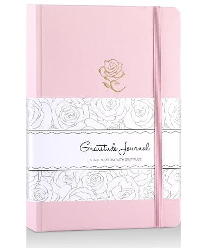 Yoment Gratitude Journal for Women Self Care Journal for More Happiness with Prompts for Mindfulness, Mental Health, Productivity & Self Care, 5 Minute Reflection for Positivity and Gratitude, Pink - Image 1