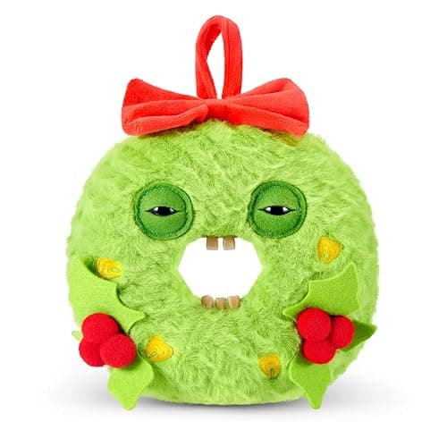 Fuggler Festive Fuggs 9 Inch Series 2 Plush Collectible Toy (Keith Wreathington) by ZURU Featuring Funny Ugly Monster Designs with Holiday Style Details, Perfect for Fans, Collectors, and Gifting - Image 1