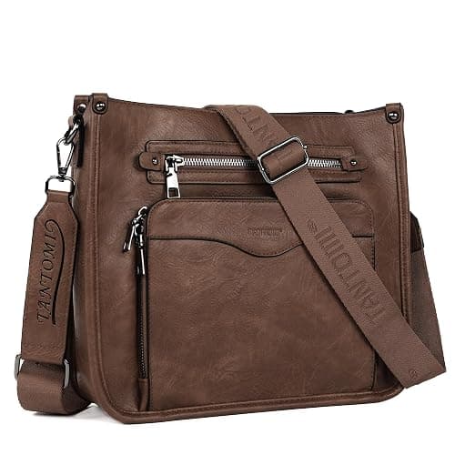 TANTOMI Crossbody Bags for Women PU Leather Crossbody Purse Shoulder Bag | Spacious Compartments, Comfortable Adjustable Strap, and Chic Pu Leather Style for Shopping, Travel, and Work - Image 1