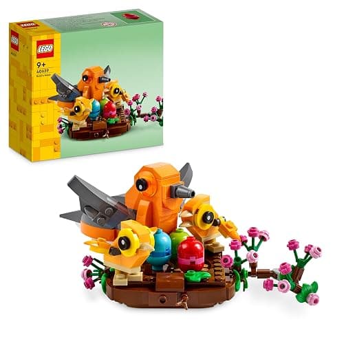 LEGO Bird’s Nest Building Toy Kit, Seasonal Display for a Table or Shelf, Fun Build for Kids Ages 9 and Up, 40639 - Image 1