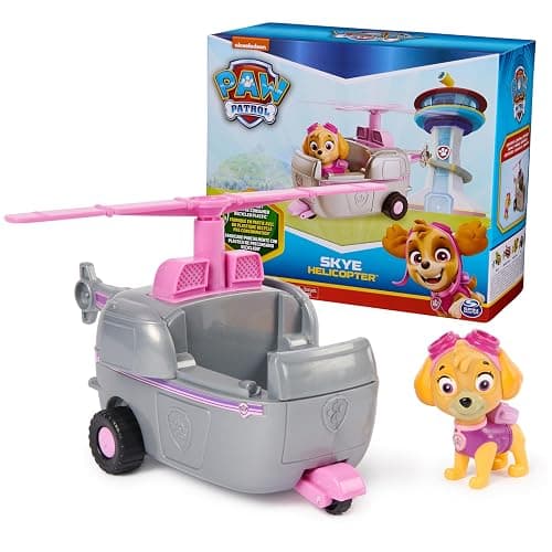 Paw Patrol, Skye’s Helicopter, Toy Vehicle with Collectible Action Figure, Sustainably Minded Kids Toys for Boys & Girls Ages 3 and Up - Image 1