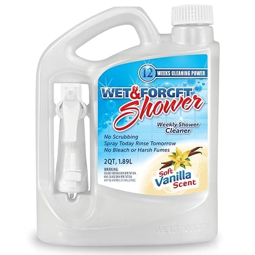 Wet & Forget Shower Cleaner Weekly Application Requires No Scrubbing, Bleach-Free Formula, 64 Ounce (Pack of 1) - Image 1