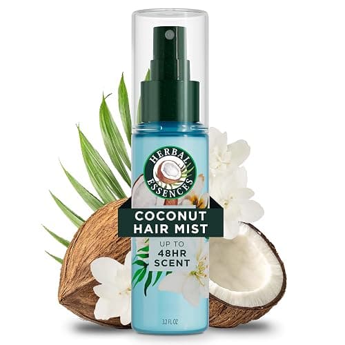 Herbal Essences Hair Perfume for Women, Coconut Scent | Hair Mist Fragrance Spray, Frizz Control, 3.2 fl oz, for all Hair Types - Image 1