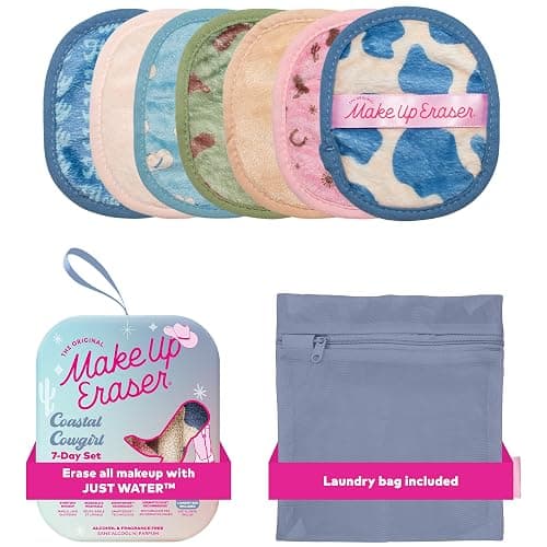 The Original Makeup Eraser, 7-Day Set, Erase All Makeup with Just Water, Including Waterproof Mascara, Eyeliner, Foundation, Lipstick, Sunscreen, and More! - Image 1