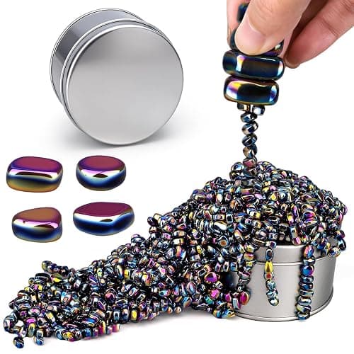 Easter Basket Stuffer Gifts, Ferrite Putty Magnetic Fidget Toys for Adults, Desk Toy for Men Sensory Autism ADHD Office, Cool Gadgets for Stress Relief, Fidget Putty Stones for Valentines Day - Image 1