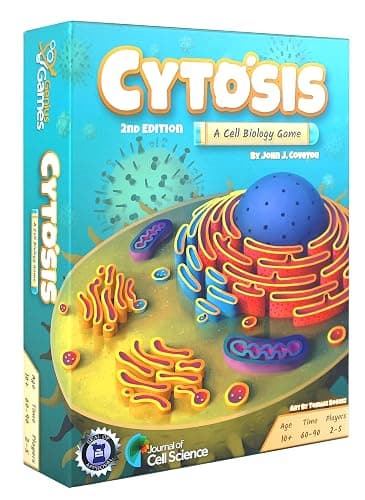 Cytosis: A Cell Biology Board Game | A Science Accurate Strategy Board Game About Building Proteins, Carbohydrates, Enzymes, Organelles, & Membranes | Fun Science Games for Adults & Family Game Night - Image 1