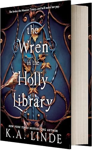 The Wren in the Holly Library (Standard Edition): An Enemies-to-Lovers Romantasy in a Post-Monster-War New York City (Oak & Holly Cycle, 1) - Image 1
