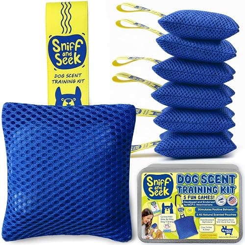 Race&Herd Original Dog Scent Training Kit, Scent Work Training Kit for Dogs - Nosework for Dog Mental Stimulation Agility Training Equipment for Dogs, Brain Games Smell Training Kit for Loss of Smell - Image 1