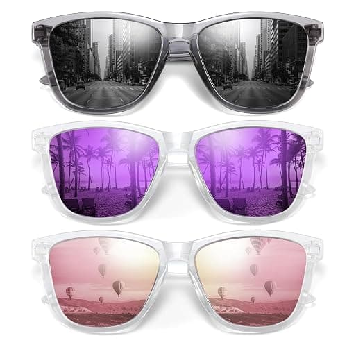ELITERA Sunglasses Womens Polarized Sunglasses for Mens Womens Retro Mirror Lens for Driving Fishing UV400 Protection's Wishlist | Listful - Image 1
