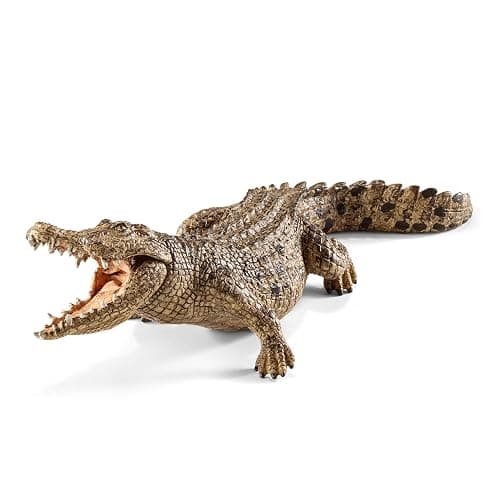 Schleich Wild Life - Crocodile Toy Figurine - Kids Ages 3+ | 14736 | Wild Animal Figurine, Realistic Animal Toys, Safari Toy for Boys and Girls, Screen-Free Imaginative Pretend Play, Montessori - Image 1