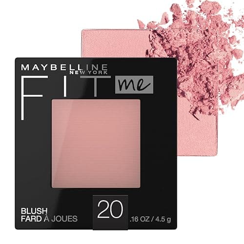 Maybelline Fit Me Powder Blush, Lightweight, Smooth, Blendable, Long-lasting All-Day Face Enhancing Makeup Color, Mauve, 1 Count - Image 1