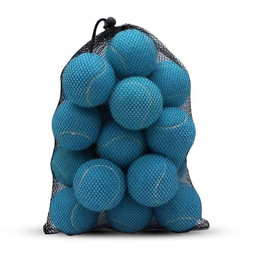 SHYUJAJIE Tennis Balls, 20 Pack Training Tennis Balls,High Elasticity Practice Tennis for Beginner, Exercise Playing Balls for Pet Dog - Image 1