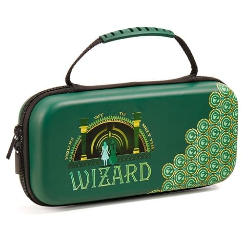 Numskull Wicked Hard Shell Travel Case for Nintendo Switch and OLED Model Console - Fits 10 Games and Switch Accessories - Image 1