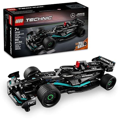 LEGO Technic Mercedes-AMG F1 W14 E Performance Pull-Back Car Toy, Vehicle Building Set for Boys and Girls, Mercedes Race Car Toy Model, Gift for Kids Ages 7 and Up, 42165 - Image 1