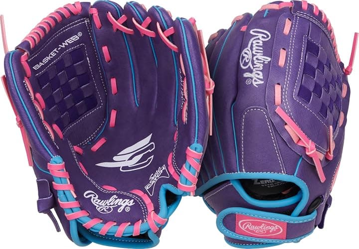 Rawlings | Sure Catch Series Youth Softball Glove | Sizes 10" - 12.5" | Multiple Styles - Image 1
