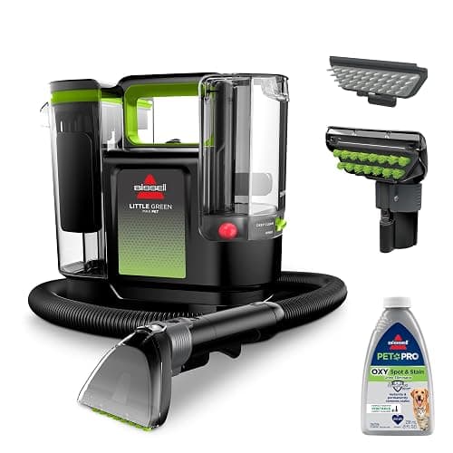 BISSELL® Little Green® Max Pet SmartMix Portable Carpet and Upholstery Deep Cleaner, Car/Auto Detailer, with SmartMix Technology, Self-Cleaning Tough Stain Tool and Pet Hair Removal Tool, 38572 - Image 1
