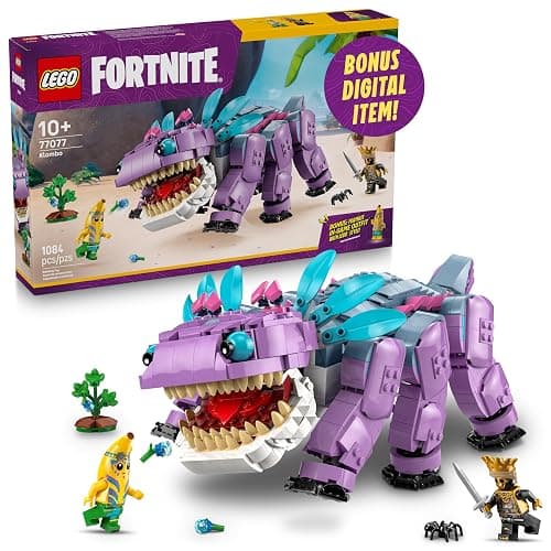 LEGO Fortnite Klombo Kids Toy - Fortnite Action Figure with Peely and Oro Minifigures - Pretend Play and Building Toy for Girls and Boys 10+ - Gift Idea for Birthdays and Gaming Fans - 77077 - Image 1