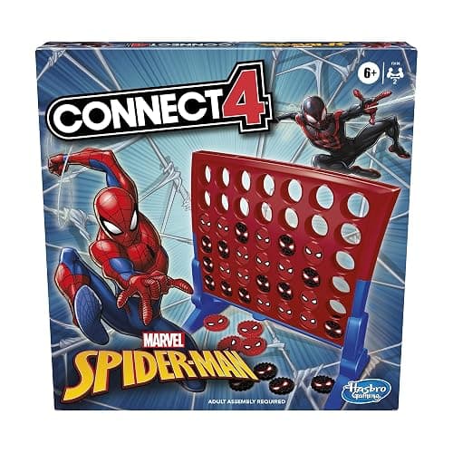 Hasbro Gaming Connect 4 Marvel Spider-Man Edition, Strategy Board Game for 2 Players, Ages 6 and Up (Amazon Exclusive) - Image 1