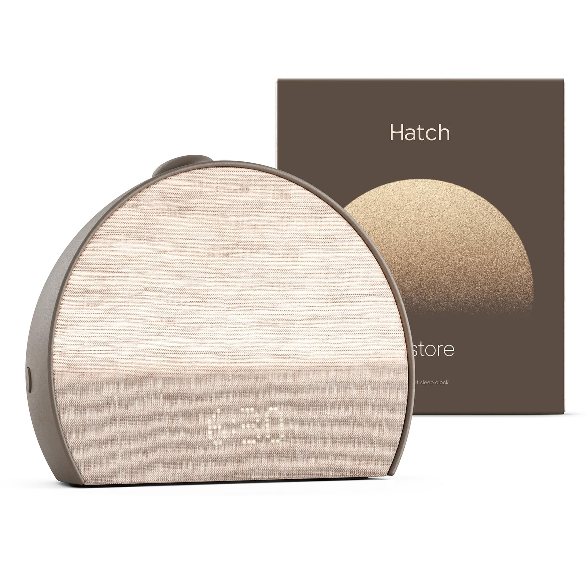 Hatch Baby Restaurar 3 Despertador Sunrise, Máquina De Som, Luz Inteligente (Cacau) - Ruído Branco, Rotina De Sono Sem Tela - Image 1