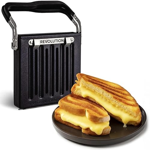 Revolution Toastie Press (Works With All Toasters) Conveniently Toast Delicious Grilled Cheeses, Quesadillas, and Paninis in Your Toaster - Image 1