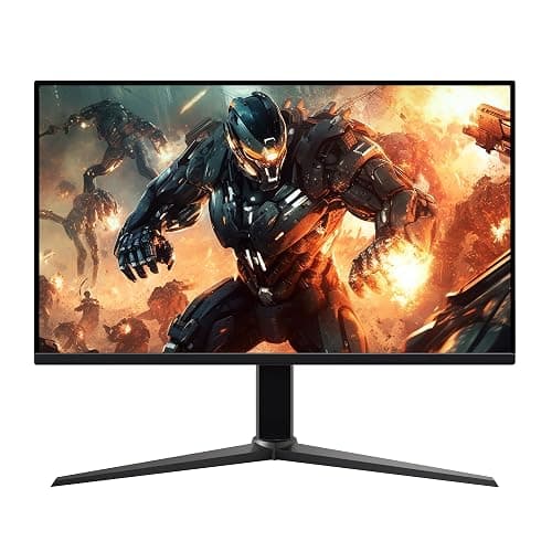 Amazon Basics 27 inch Gaming Monitor, FHD 1080P, 165Hz, VESA Compatible, Adaptive sync, 1ms Response, Black - Image 1