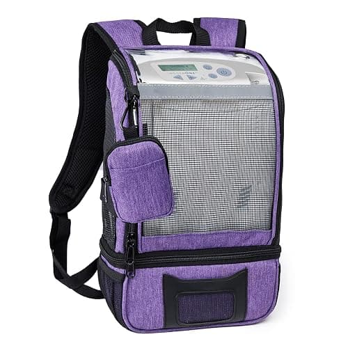 BAGSFY Oxygen Concentrator Backpack for Inogen One G5, G3, Rove 6, Lightweight Machine Carrying Bag for Inogen One G5 Accessories and Battery. - Image 1