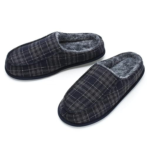 cosyone1997 Men's Slippers with Memory Foam, House Shoes for Men Indoor Outdoor, Non-Slip House Slippers Moccasin Style, Size 8-15 - Image 1
