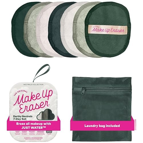 The Original MakeUp Eraser, 7-Day Set, Erase All Makeup with Just Water, Including Waterproof Mascara, Eyeliner, Foundation, Lipstick, Sunscreen, and More! 7ct - Image 1
