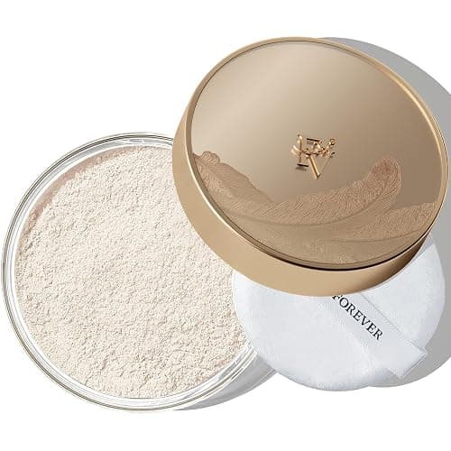 FV Translucent Setting Powder, Loose Powder Makeup with Oil Control and Long Lasting, Lightweight Face Baking Powder Matte Finishing Powder for All Skin Types, Blurs Imperfections,10g (Translucent) - Image 1