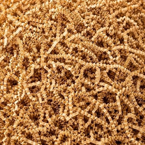 Sukh Brown Crinkle Paper Filler - Shredded Paper, Gift Basket & Box Wrap | Confetti Stuffing for Christmas, Halloween, Thanksgiving, Valentine's Day, Easter, Mother's Day, Wedding, Birthday,5oz - Image 1